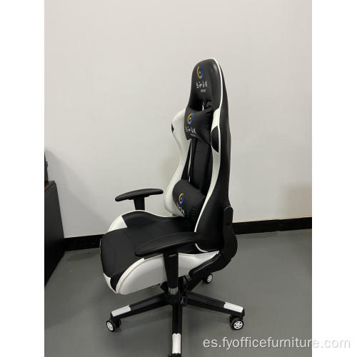 Silla extraíble para juegos de carreras con reposapiernas de cuero de venta al por mayor